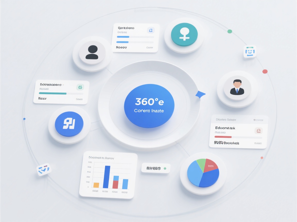 数据整合与客户洞察平台，展示客户360度视图