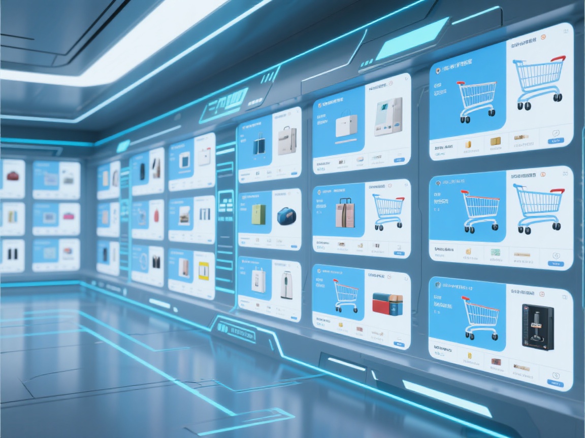 丰窝数字商城，展示多渠道商城平台界面