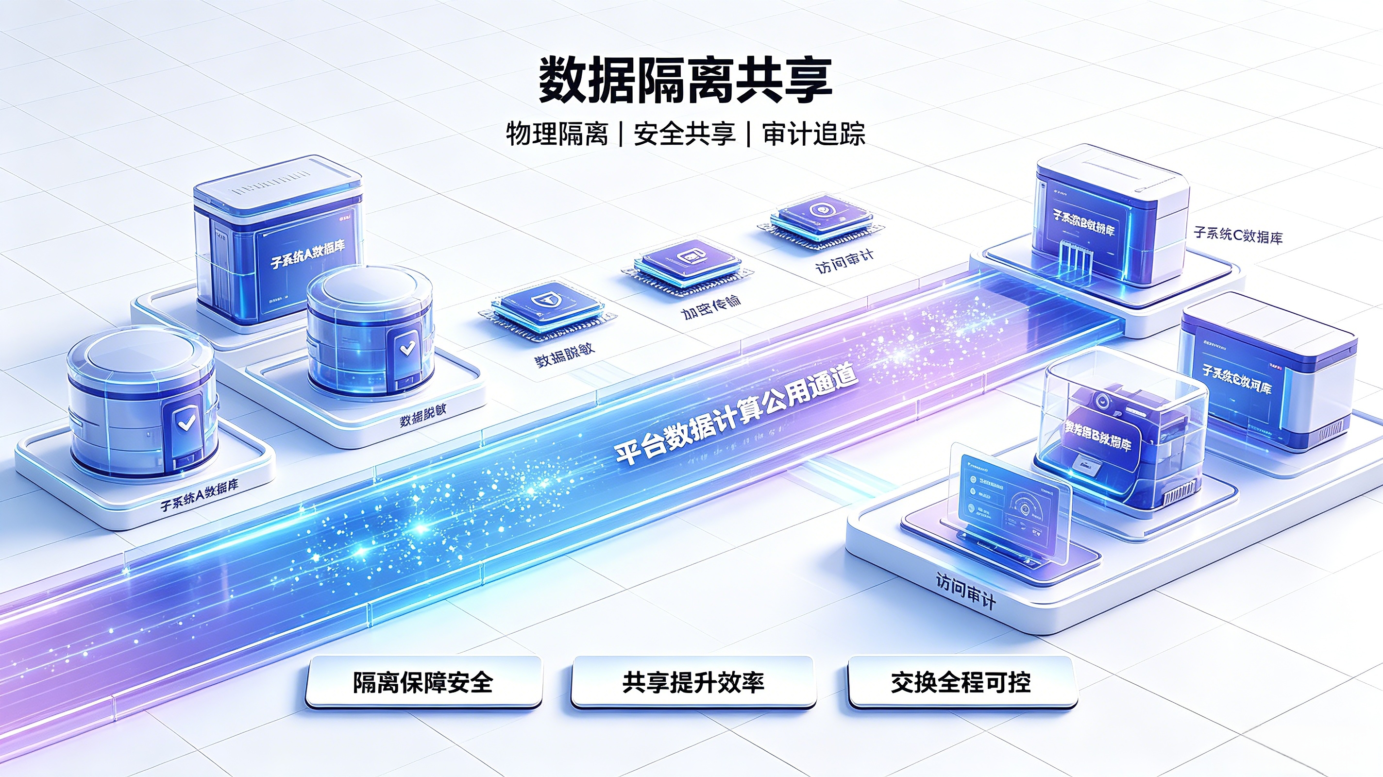 数据各管各的，需要时安全共享
